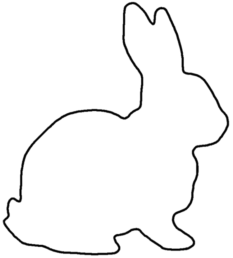 Empreintes de pas de lapin de Pâques, pattes de lapin de Pâques, impression  de patte de lapin svg eps dxf pdf -  France