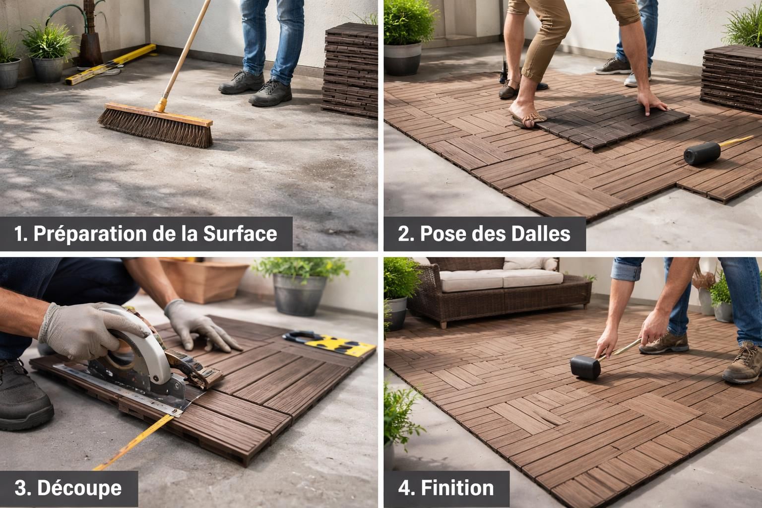 découvrez comment refaire votre terrasse facilement et rapidement sans avoir à tout démolir. guide pratique pour rénover votre espace extérieur en toute simplicité.