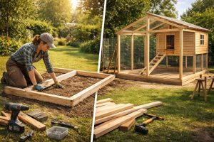 découvrez notre guide pratique étape par étape pour construire un poulailler solide et fonctionnel, idéal pour accueillir vos poules en toute sécurité.