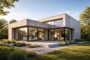 découvrez nos maisons préfabriquées en béton alliant robustesse, confort et design moderne pour une construction rapide et durable.