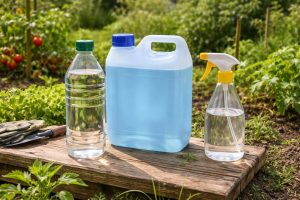 découvrez comment doser correctement le vinaigre blanc et l'adblue pour préparer un désherbant naturel efficace, écologique et économique.
