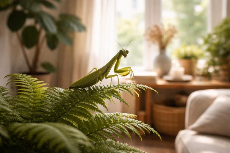 découvrez la signification de la présence d’une mante religieuse dans votre maison et ce que cet insecte symbolise dans différentes cultures.