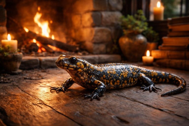 découvrez la signification de la présence d'une salamandre dans la maison et ce que ce symbole peut représenter selon les traditions et croyances.