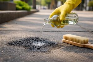 découvrez comment utiliser efficacement le vinaigre blanc pour enlever le goudron de manière simple et naturelle. astuces pratiques et conseils d'application.