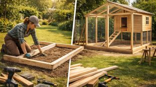 découvrez notre guide pratique étape par étape pour construire un poulailler solide et fonctionnel, idéal pour accueillir vos poules en toute sécurité.