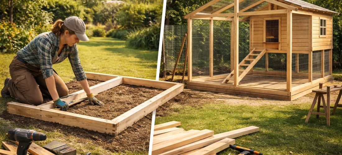 découvrez notre guide pratique étape par étape pour construire un poulailler solide et fonctionnel, idéal pour accueillir vos poules en toute sécurité.