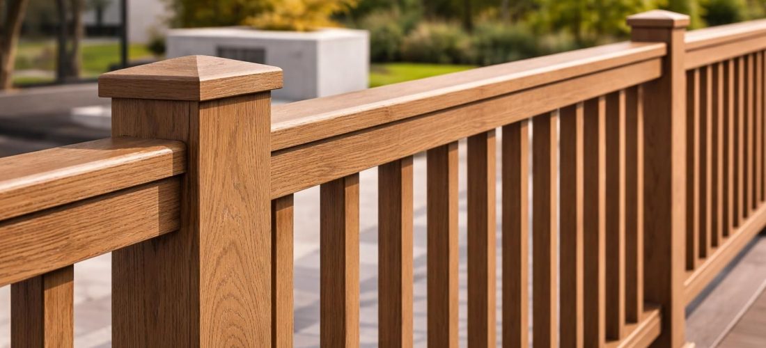 découvrez notre garde-corps en pvc imitation bois alliant esthétique naturelle et entretien facile, idéal pour sécuriser vos espaces avec élégance et durabilité.
